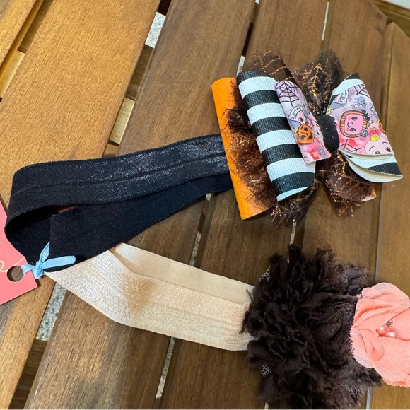 NWOT/ Handmade Halloween Cocomelon Headband / 2pc / Size: 3-6 months - Picture 4 of 5